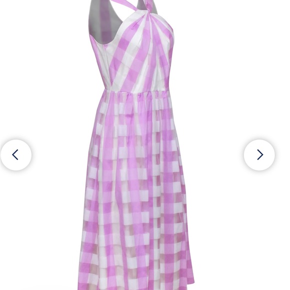 Kate Spade Mock Gingham halter Dress - Picture 2 of 3